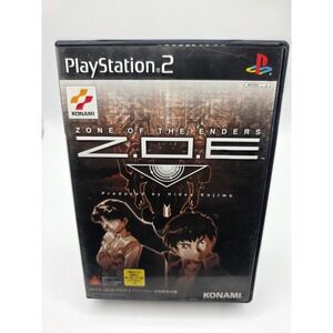 Zone of the Enders ZOE PS2 Japan Import NTSC-J Konami Hideo MGS2 Demo Disc